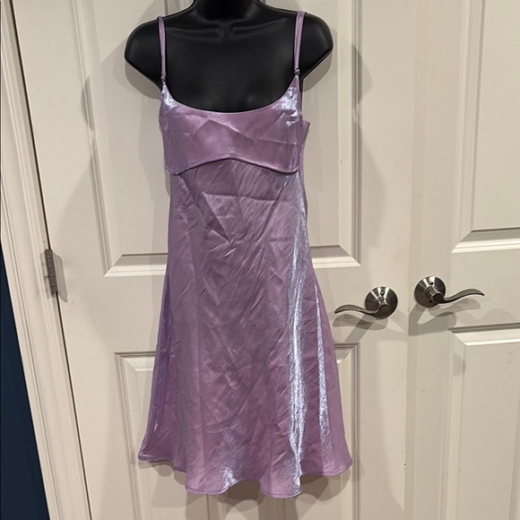 Princess Polly Violetta Mini Dress purple - size 12 - new with tags - Picture 1 of 3